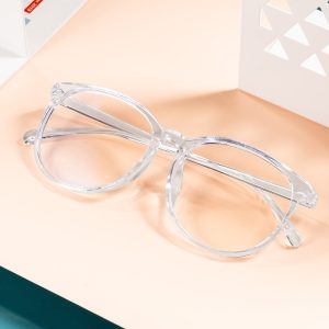 Clear Round Frame Glasses