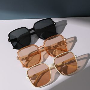 3pairs Square Frame Sunglasses