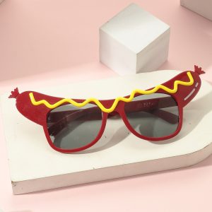 Hot Dog Design Fashion Glasses